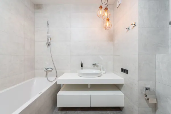 Grout lines worked individually