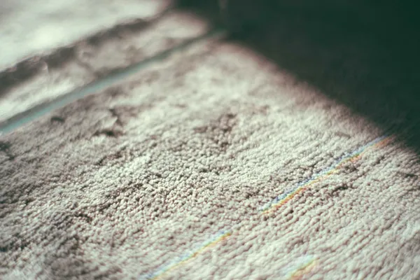 Deep dry vacuuming first