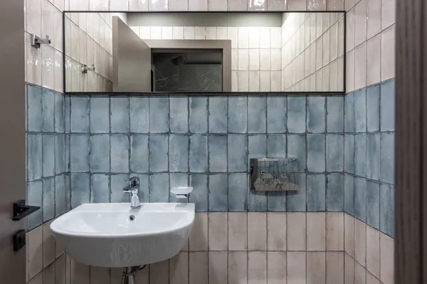 Restrooms cleaned and disinfected