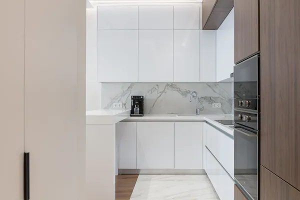 The kitchen, top to bottom