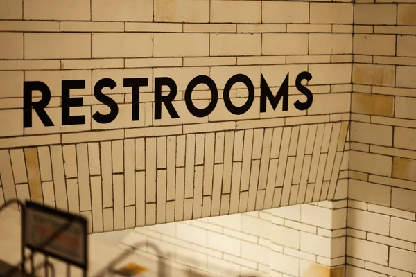 Restrooms checked and restocked