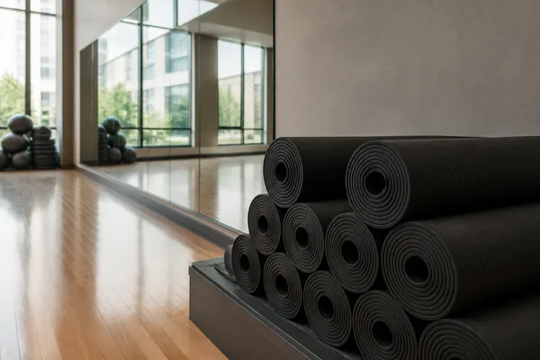 Mats and floor exercise areas