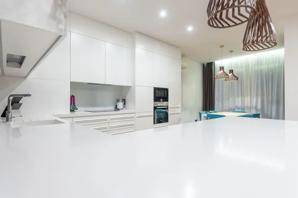 Kitchen surfaces and sink