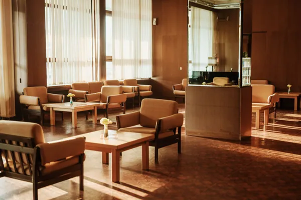Waiting area and reception