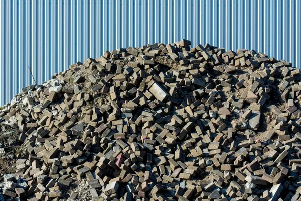 Construction waste removed first