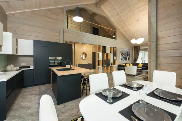 The main kitchen