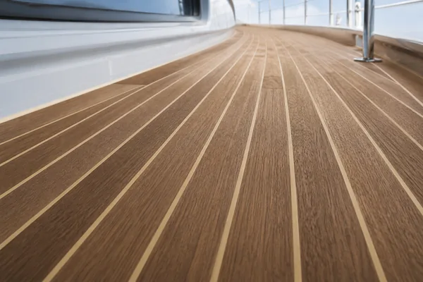 Teak decking